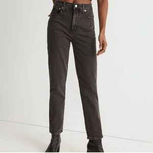 Madewell | Charcoal/Black "The Perfect Vintage Jean" Straight Leg Denim Size 27